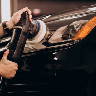 Car wash detailing station