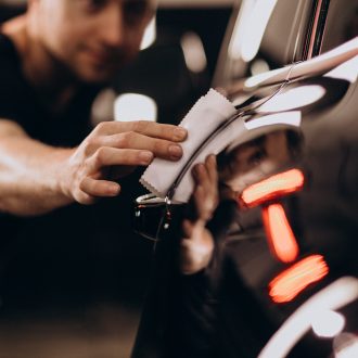 Car wash detailing station